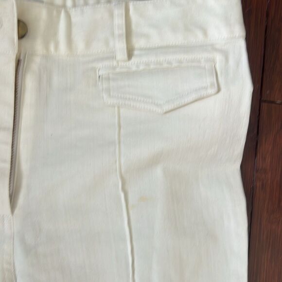 Adam Lippes WHITE Flared Pants - Excellent Condition - Worn Once - Size 4 - Picture 4 of 7